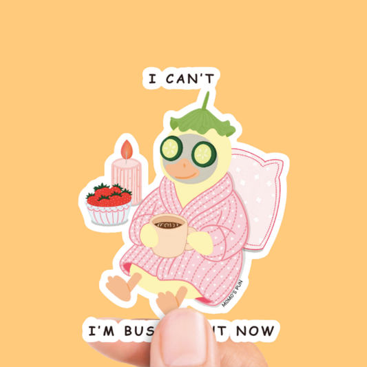 Busy Right Now - Sticker