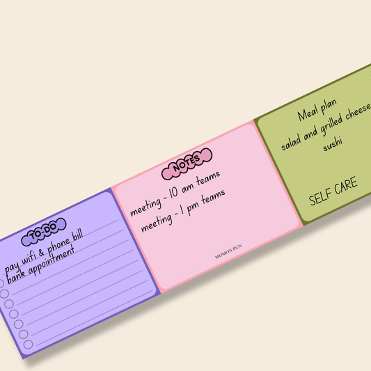 Notes/To-do Planner Notepad