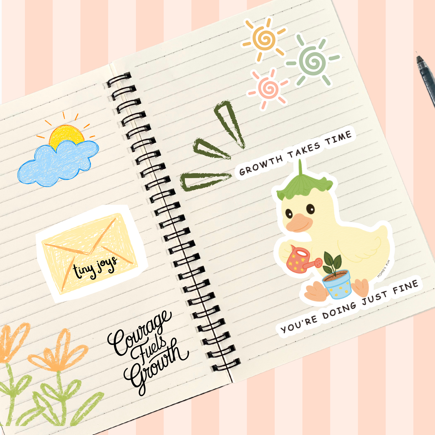 Growth takes time - Sticker