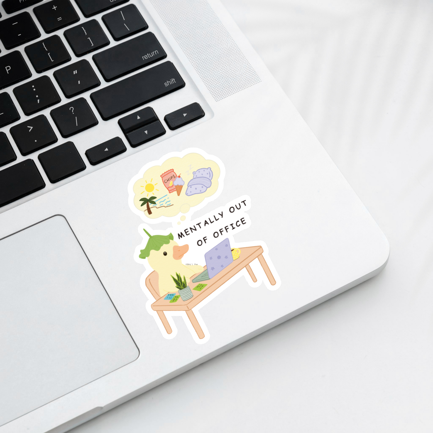 Mentally Out of Office - Sticker