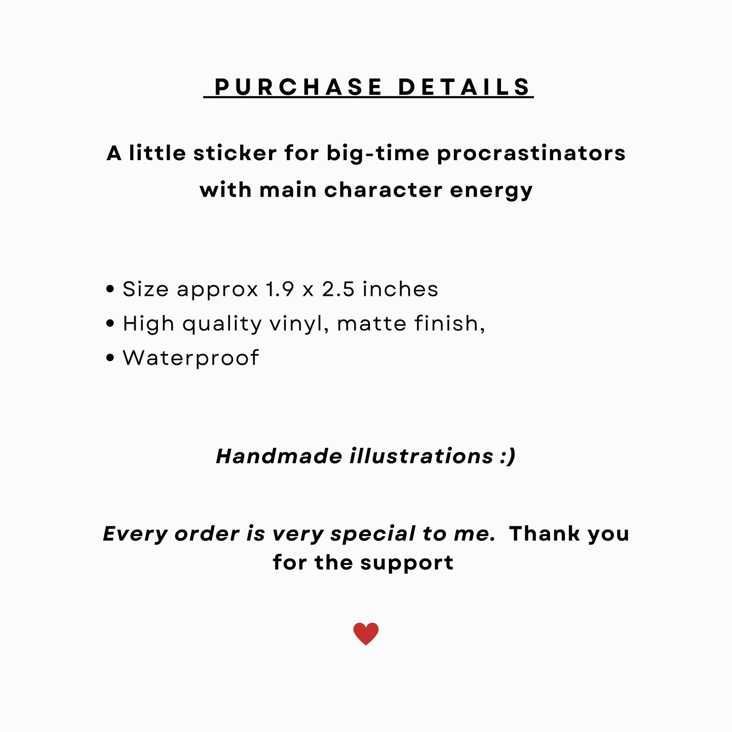 I Came. I Saw. I Avoided - Sticker