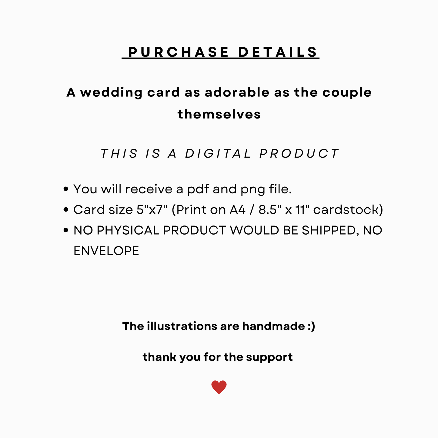 Perfect PEAR - Printable Wedding Pun Card