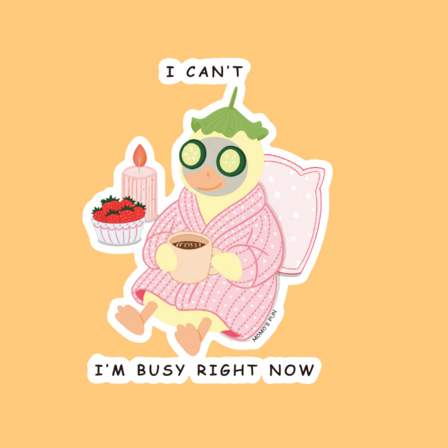 Busy Right Now - Sticker