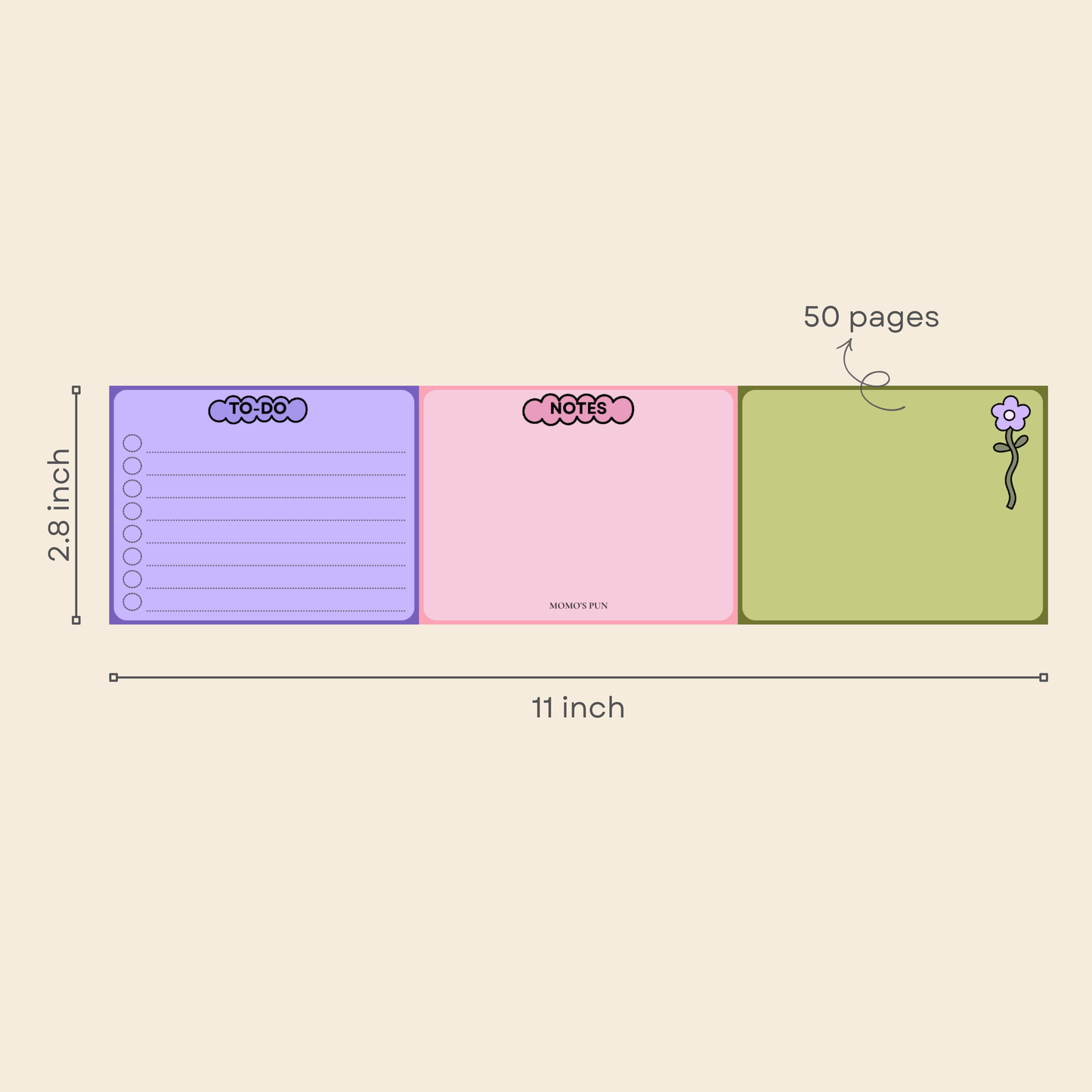 Notes/To-do Planner Notepad