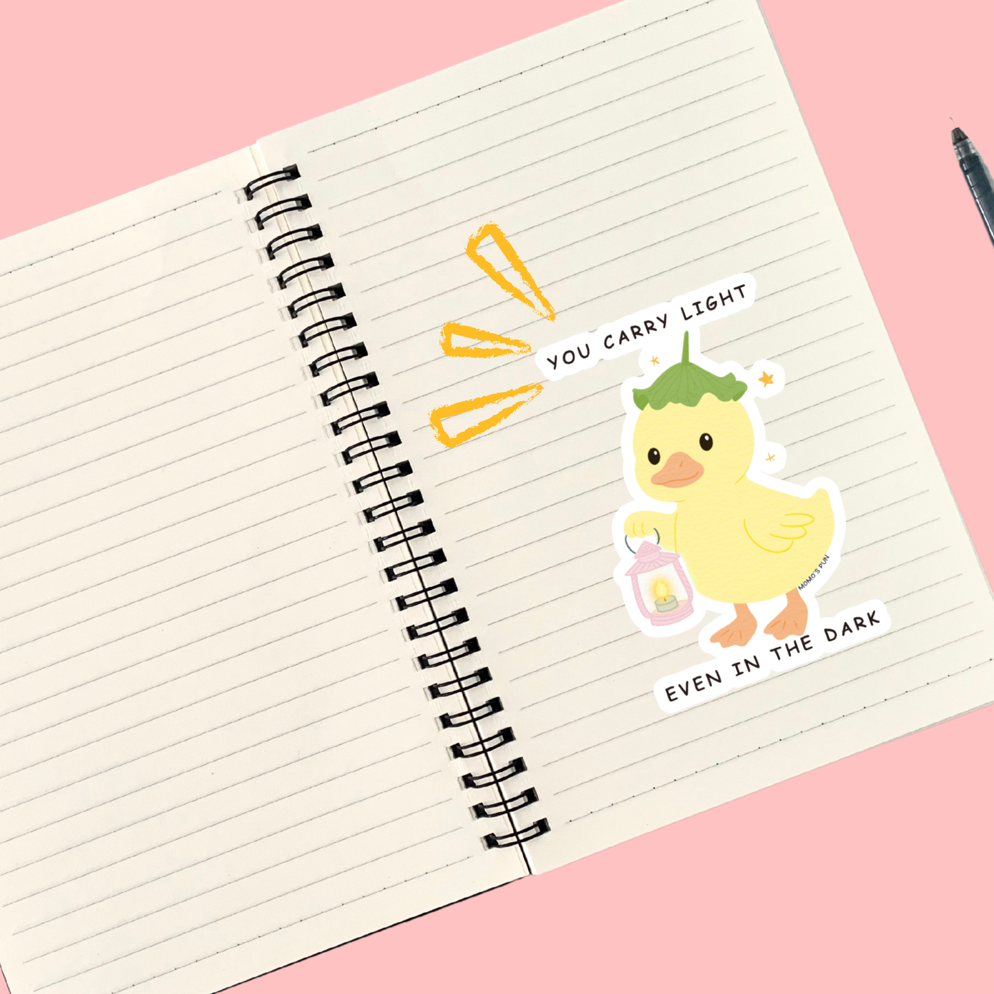 You Carry Light - Sticker