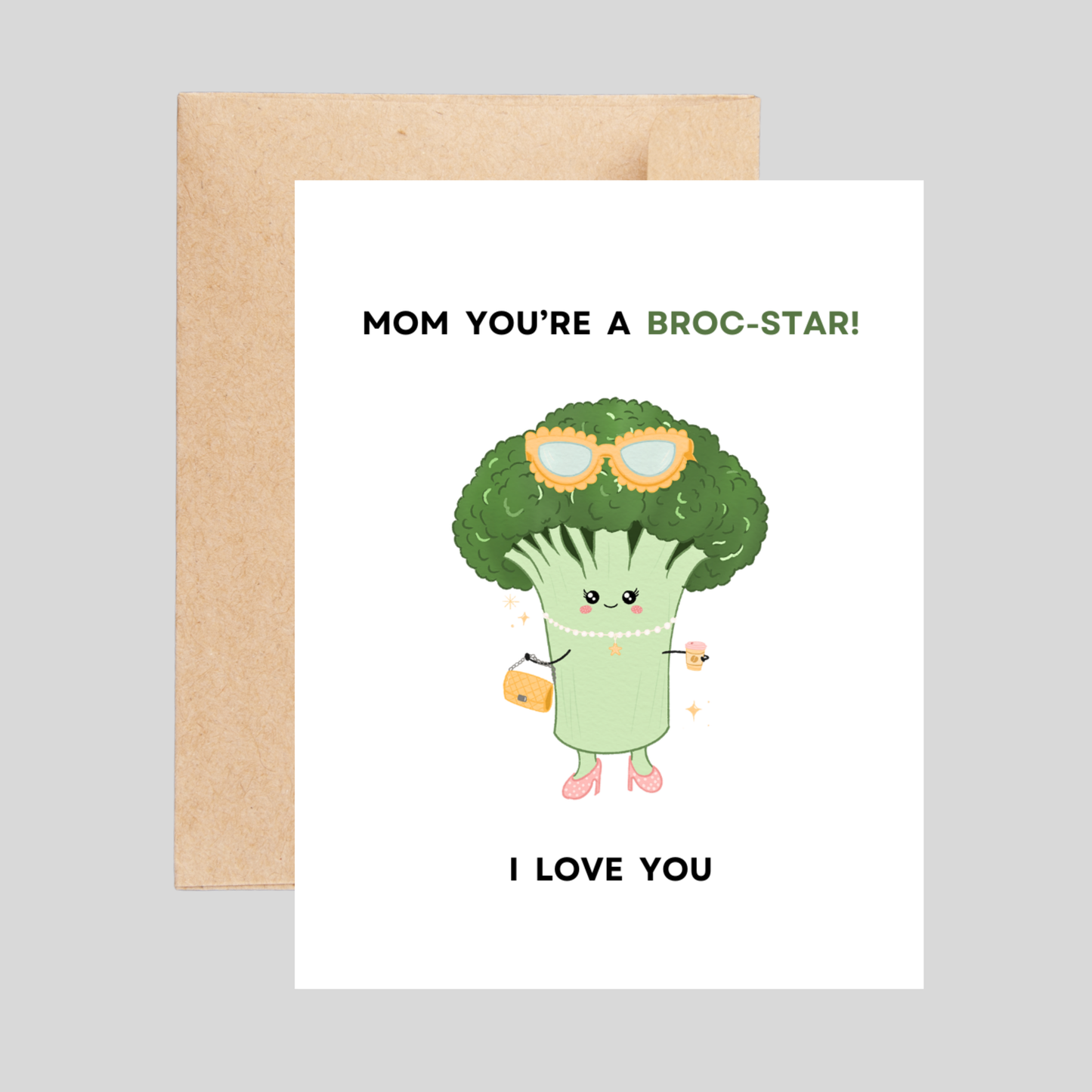 BROC-STAR - Mother's Day Card