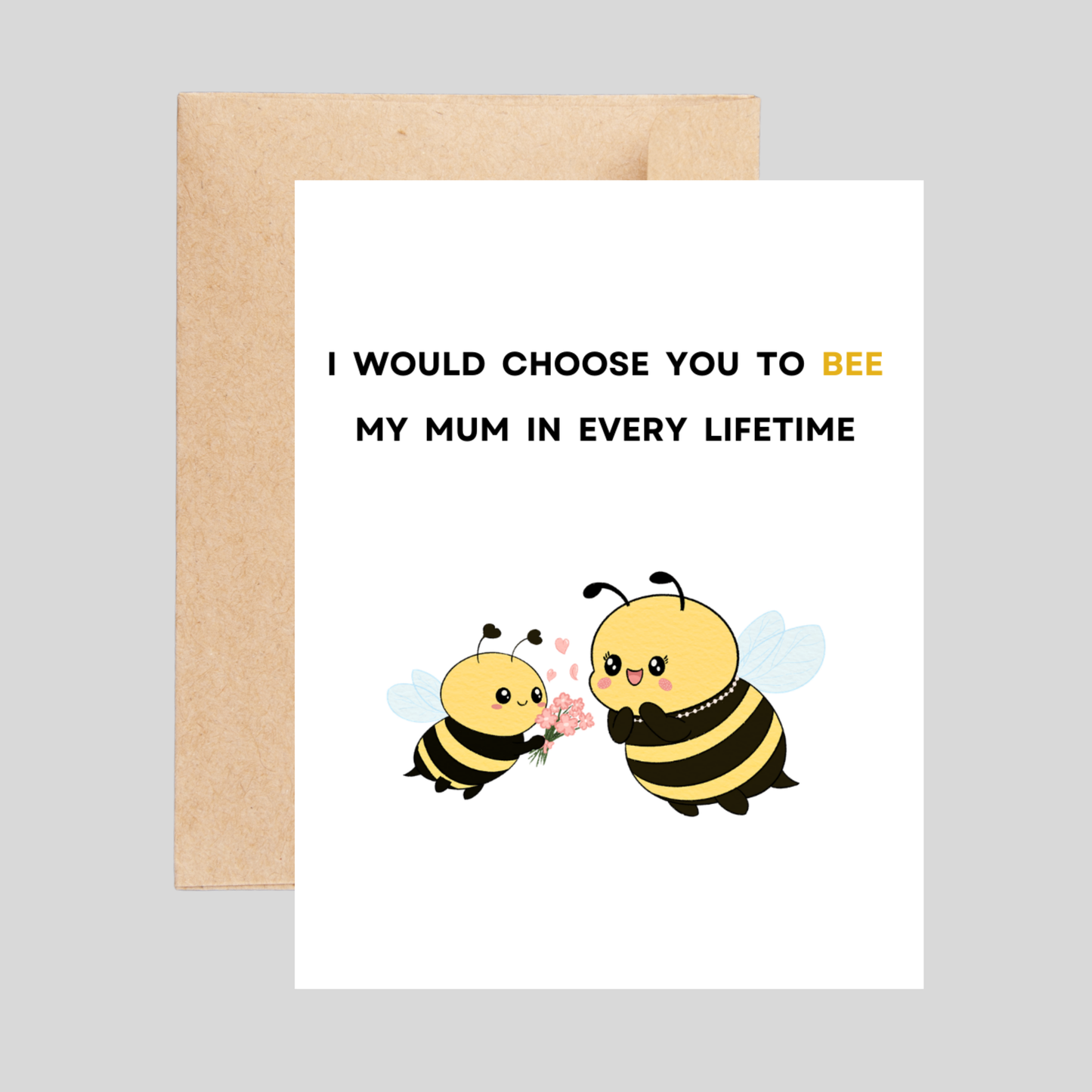 BEE - Mother's Day Card
