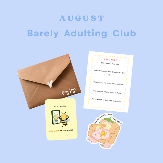 Barely Adulting Club - Monthly Subscription