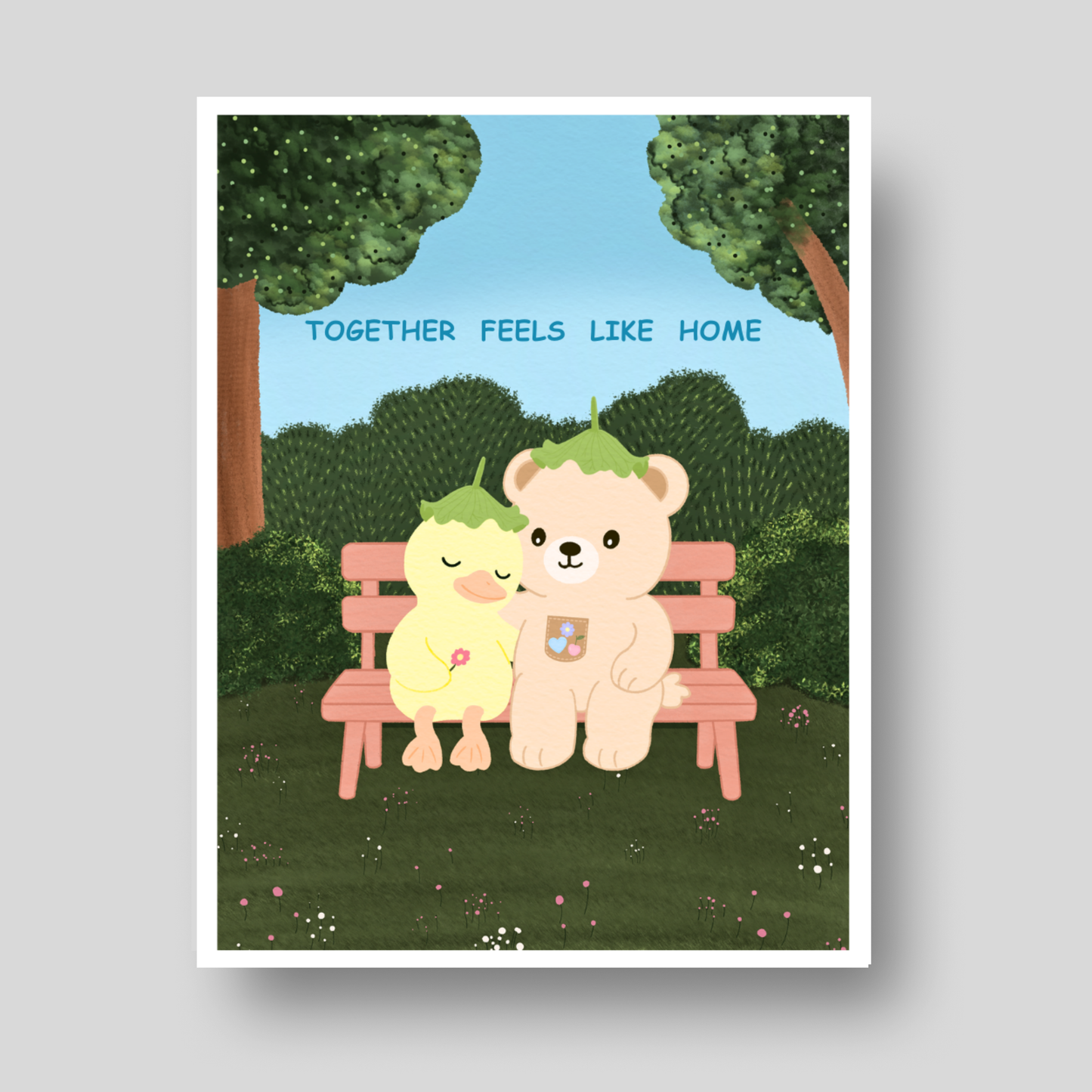 Together Feels Like Home - Love Card