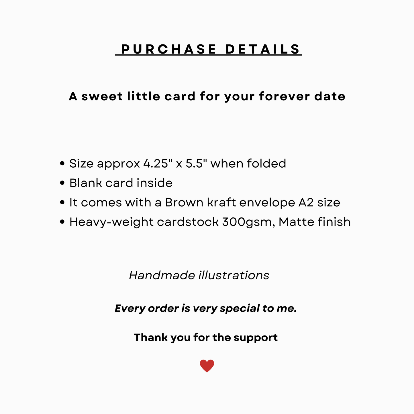 My Forever Date - Love Card