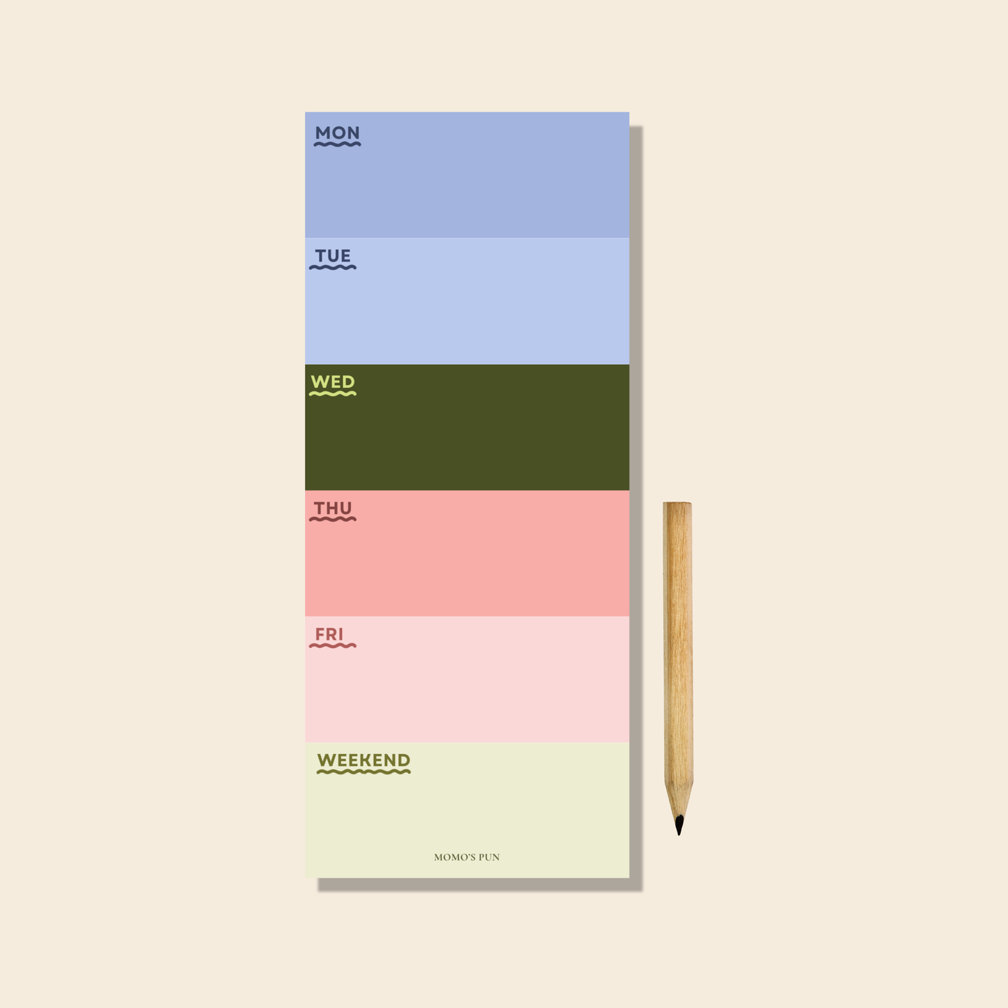 Weekly Planner - Notepad