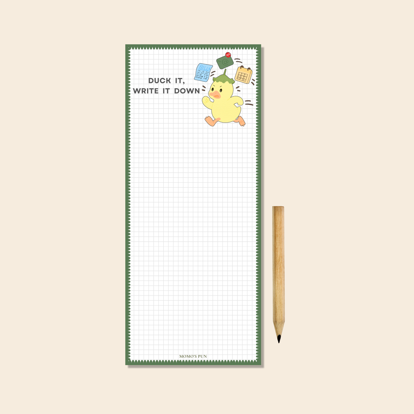 Duck it Down - Notepad