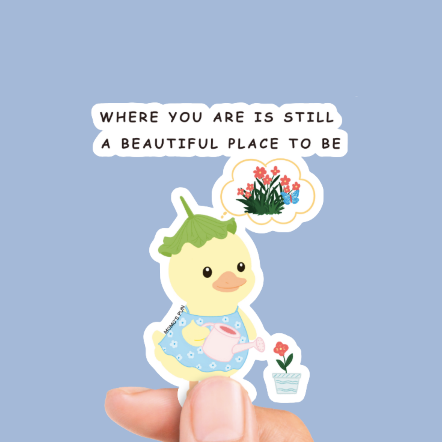 A Beautiful Place - Sticker