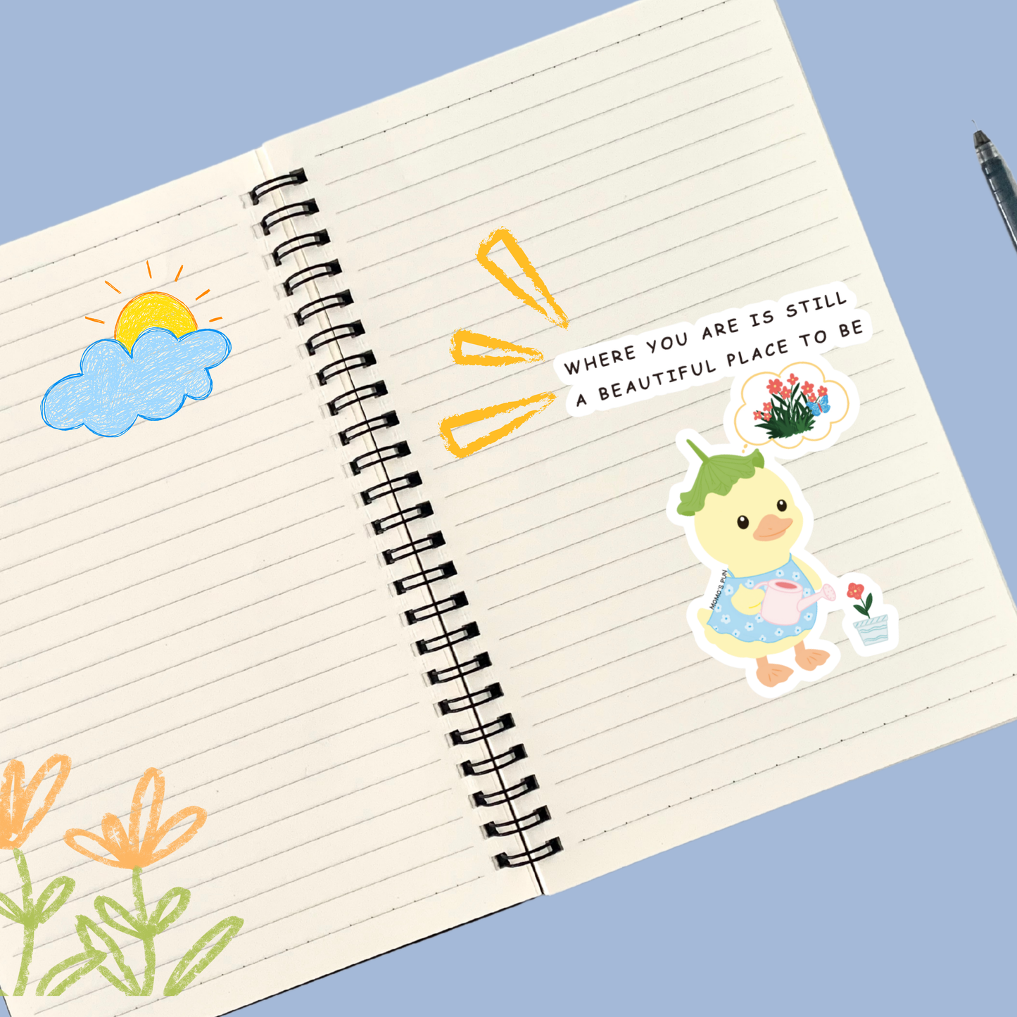 A Beautiful Place - Sticker