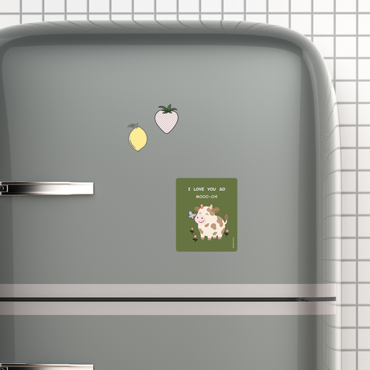 I Love you SO Mooo-ch - Fridge Magnet