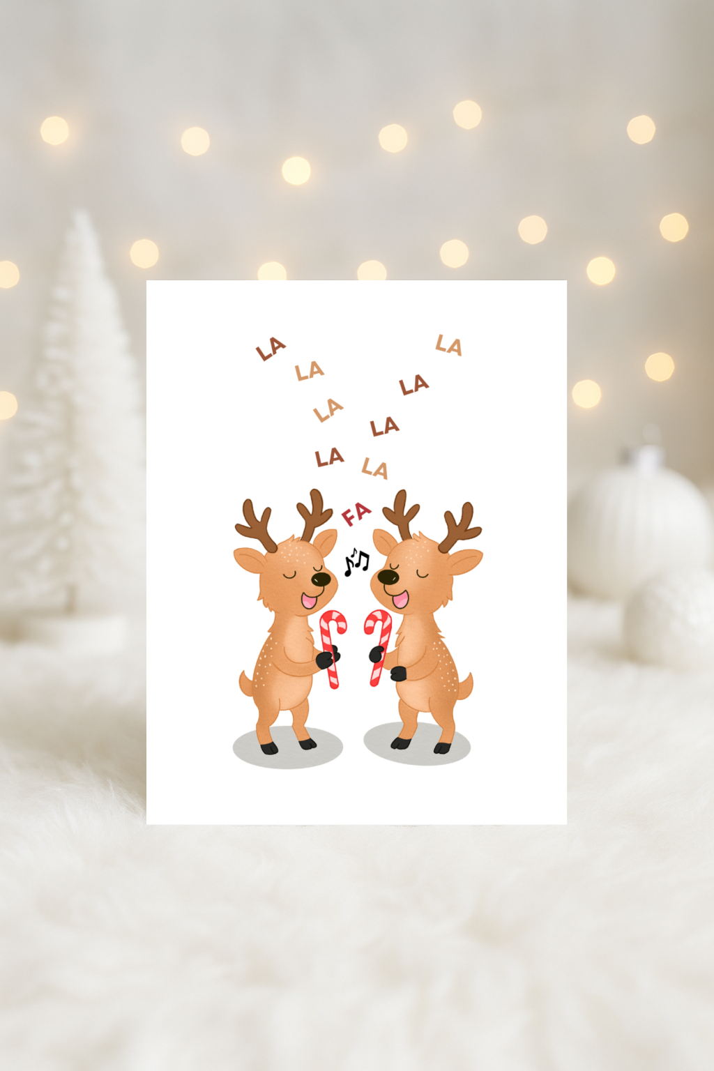 FALALA - Printable Christmas Pun Card