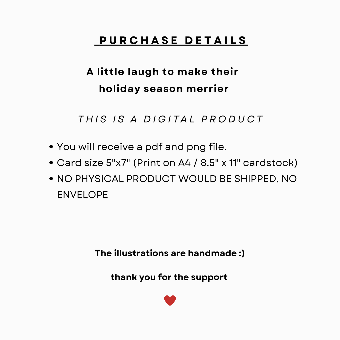 FALALA - Printable Christmas Pun Card