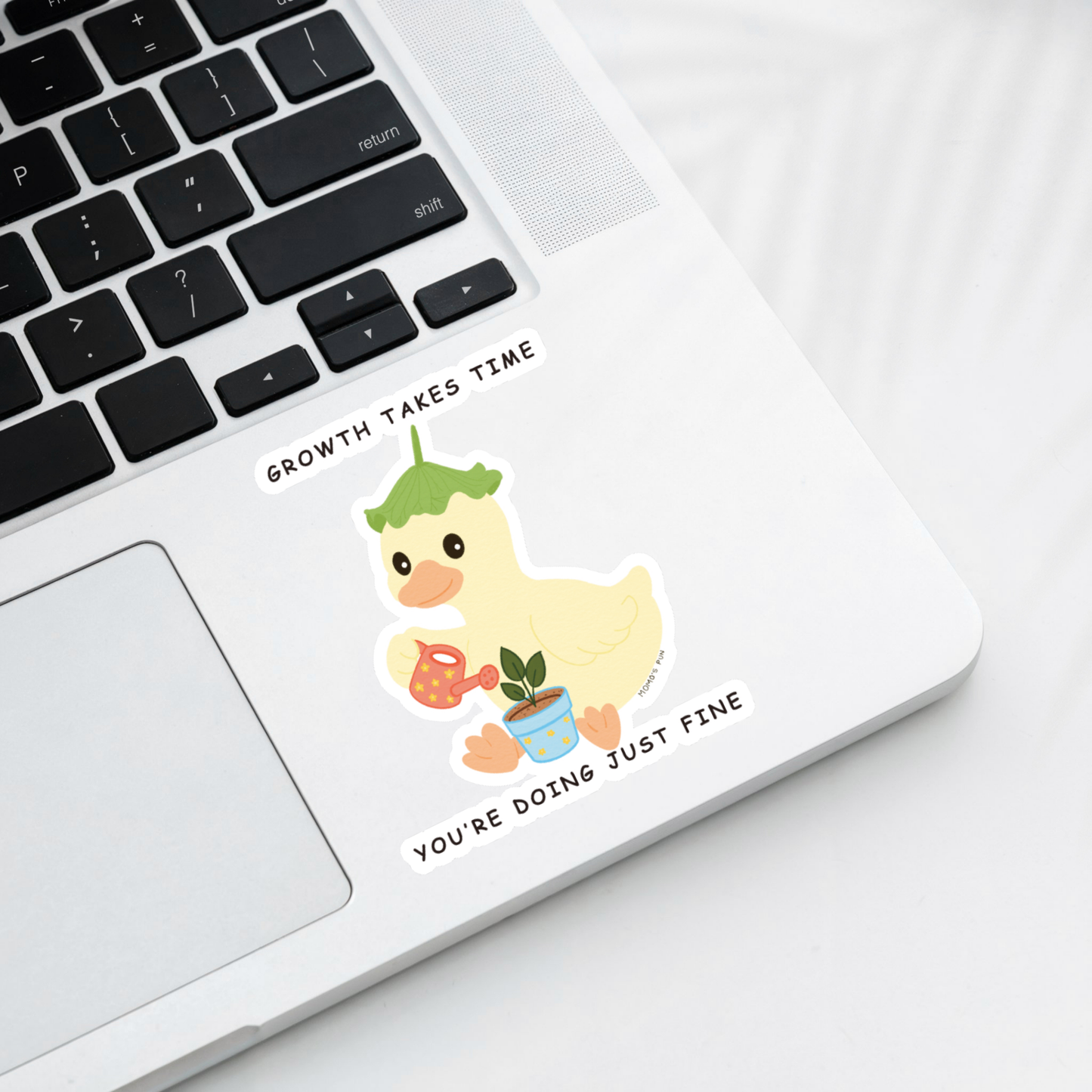 Growth takes time - Sticker