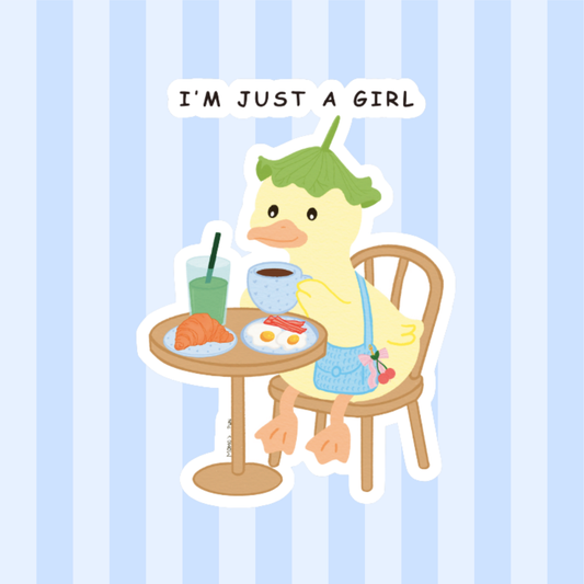 I'm Just a Girl - Sticker