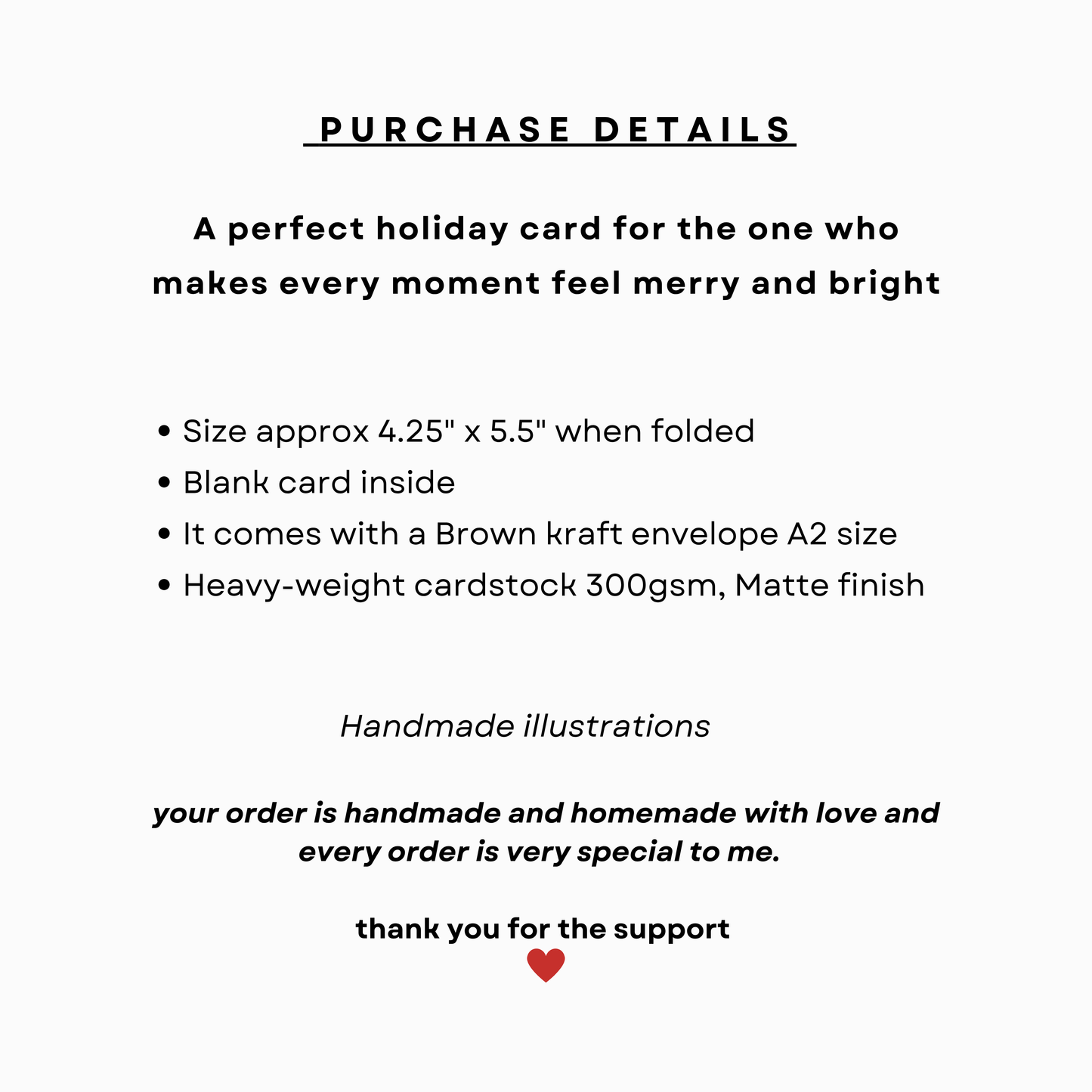 LOVE HANGING WITH YOU - Christmas Pun Card