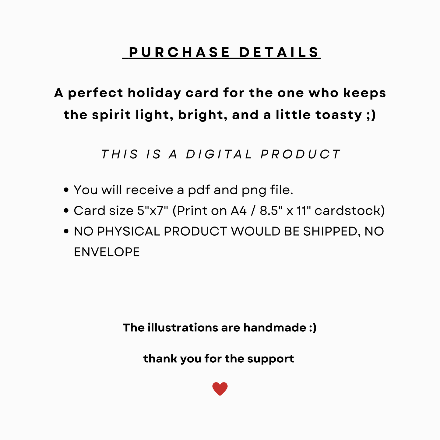 MERRY EVERYTHING - Printable Christmas Pun Card