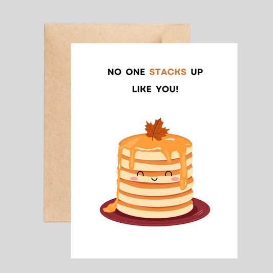 STACK UP - Thanksgiving Pun Card