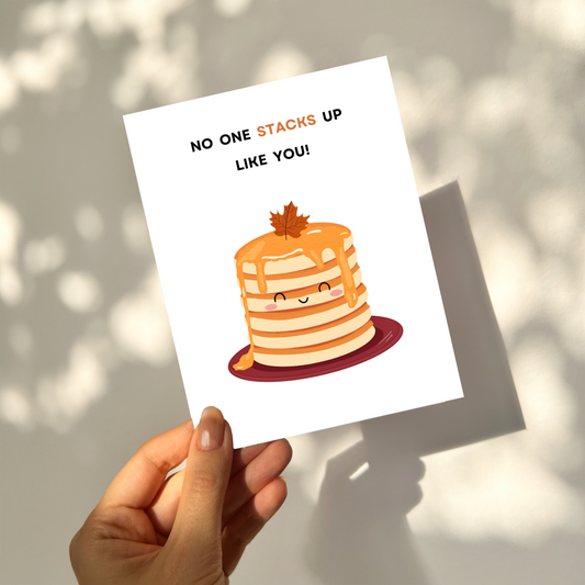 STACK UP - Thanksgiving Pun Card