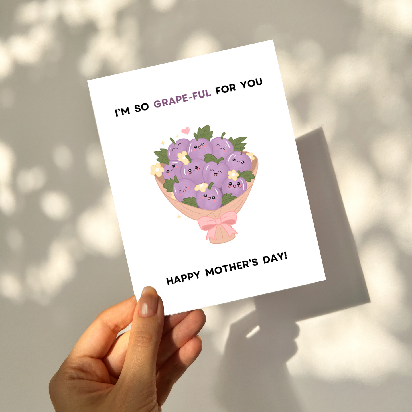Grapeful - Mother's Day Card