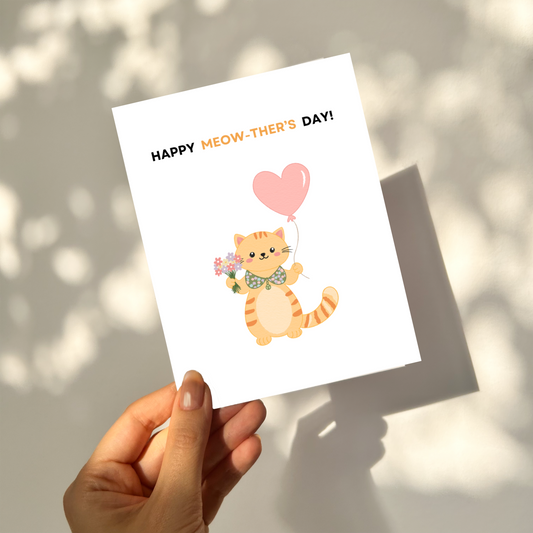 MEOW-THER'S - Mothers Day Card